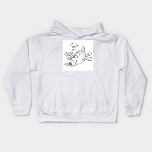 Scuba Snow (limited edition) Kids Hoodie